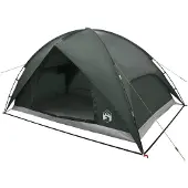 vidaXL Campingzelt mit Regenhaube wasserdicht 5 Personen Olivegrün