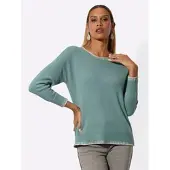 Création L Modal-Mix-Pullover in jade | Gr.: 52
