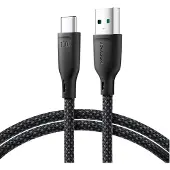 JOYROOM 6941237110428, 1 m, USB A, USB C, 0,48 Gbit/s, Schwarz