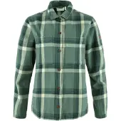 Fjällräven Singi Flannel Overshirt W patina green-deep patina (614-679) M