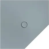 Bette BetteFloor Caro Fünfeck-Duschwanne mit BetteAntirutsch Pro, 1000x1000mm, 7211-412AE, Farbe: Quartz matt