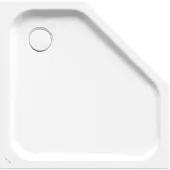 Bette BetteCaro Fünfeck-Duschwanne, gleichschenklig, mit BetteGlasur Plus, 800x800x35mm, 5319-439PLUS