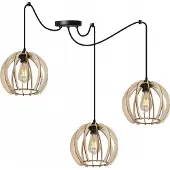 Light11 HOME Moderne Led-Deckenhängelampe Aus Holz