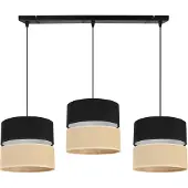 Light11 HOME Hängelampe, Deckenleuchter, Lampenschirm 20cm, schwarz