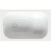 Bette BetteStep Raumspar-Badewanne, Einbau, Rechteck, 1-Sitzer, 1050x650x420mm, 1050-000PLUS, Farbe: Weiß mit Glasur Plus