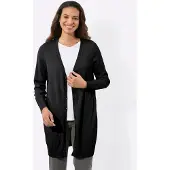 Casual Looks Longstrickjacke