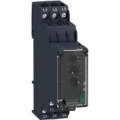 Schneider Electric RM22TA31 Netzüberwachung auf Phasenfolge, -ausfall und Asymmetrie, 200-240VAC, 2 W