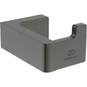 Ideal standard Conca Cube Handtuchhaken, verdeckte Befestigung, T4506A5, Farbe: Magnetic Grey