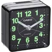 Casio Wecker | Analogwecker Reisewecker Alarmwecker TQ-140, Farbe:schwarz