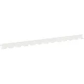 vidaXL Raseneinfassung 50 stk. 102 x 4 x 4 cm Stahl Weiß
