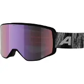 Alpina Venet M Q glacier - black matt mirror pink (34) one size