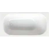 Bette BetteForm Rechteck-Badewanne, Einbau, 1-Sitzer, Bade-Duschkombination, 1400x700x420mm, 2940-000PLUS, Farbe: Weiß mit Glasur Plus