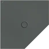 Bette BetteFloor Caro Fünfeck-Duschwanne mit BetteAntirutsch Pro, 1000x1000mm, 7211-403AE, Farbe: Smoke matt