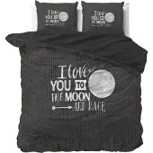 Royal Textile Sleeptime Moon and Back Anthrazit 200 x 200/220 cm