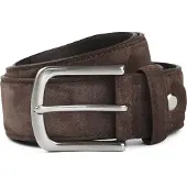 Suitable Ledergürtel Wildleder Braun