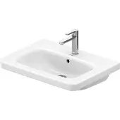 Duravit Möbelwaschtisch DuraStyle 65x48cm, we, m HL, ÜL, Hahnlochbank