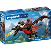 Playmobil Knights 72114 Schwarzer Drache