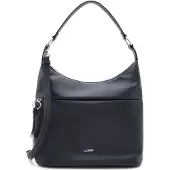 L.credi Schultertasche Umhängetasche Maite Hobo Bag Marine dunkelblau