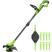 Greenworks G24ST3002 Akku-Rasentrimmer 24V, 30 cm Schnittbreite, bürstenlos (ohne Akku)