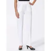 Sieh an! Jersey-Hose in weiß | Gr.: 21