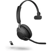Jabra Evolve2 65 UC Mono - Headset - On-Ear - konvertierbar - Bluetooth - kabellos