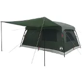 vidaXL Familienzelt 16 Personen Olivegrün Polyester und Stahl