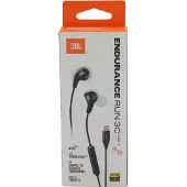JBL Sport-Kopfhörer "Endurance Run 3 Wired USB-C", schwarz (grau), B:6,2cm H:2,5cm T:17,5cm, Kopfhörer, Sport-Kopfhörer