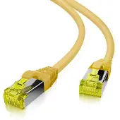 Helos 263782, 7,5 m, Cat6a, S/FTP (S-STP), RJ-45, RJ-45, Gelb