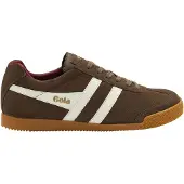 Gola Harrier Sportschuhe Herren Sneaker sportlicher Schnürer Braun Freizeit