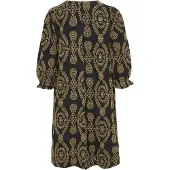 Culture Midikleid "Damen Kleid CUtia", Damen, Gr. XS, N-Gr, schwarz, Obermaterial: 100% Baumwolle CO., Kleider Midikleid
