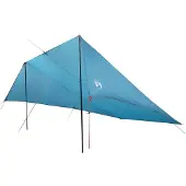 vidaXL Fahrzeugmarkise Blau 500 x 515 x 215 cm Polyester und Stahl