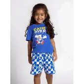 Sonic Pyjama, Blau, 128-134