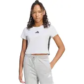 Adidas - Kid's Essentials Crop - T-Shirt Gr 164 weiß