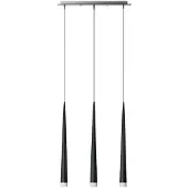 Azzardo Leuchte Stylo 3 Schwarz 3-flammig G9 Fassung höhenverstellbar 55x60x120 cm