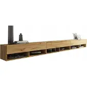 MINIO go for it , TV-Schrank "ANNE", 300cm, Wotan Eiche Farbe