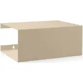 ReCollector BoxShelf, Regalboden, Wandverteiler, Stahl, Beige, Schlafzimmer, 2 Regale