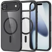TechProtection Magflex Magsafe Tasche für Iphone 17 Air - Transparent Schwarz