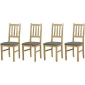 LeafDesign ESSZIMMERSTUHL - 4er-Set Bos 4 grandson aston 6
