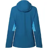 Vaude Regenjacke "WOMENS SIMONY 2,5L JACKET V" mit Kapuze mit Kapuze, wasserdicht, winddicht, atmungsaktiv, Regular Fit, Langarm