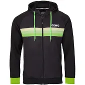 GEWO Hoodie Santiago schwarz/lime 3XL