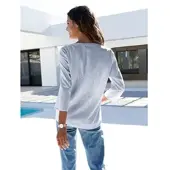 Witt Weiden Bluse in bleu-gemustert | Gr.: 38