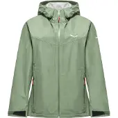 Salewa - Women's Puez Aqua 4 PowerTex 2.5L Jacket - Regenjacke Gr 34 grün