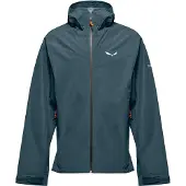 Salewa - Puez Aqua 4 PowerTex 2.5L Jacket - Regenjacke Gr 46 blau