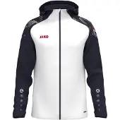Jako Herren Kapuzenjacke Sonic 6826-039 S - Weiß/Marine/Rot - S