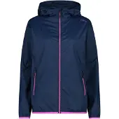 CMP Damen Regenjacke Woman Rain Jacket Fix Hood 32X5796-M926 36 - Blue - 36