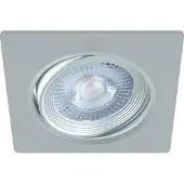 Ideus Silberner Deckenstrahler 5W IP20 4000K MONI 03860