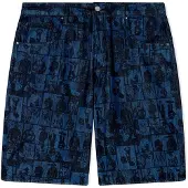 Armani Exchange für Herren. XM000658AF24509FB416 Blaue 5-Pocket-Bermudashorts (30), Lässig, Baumwolle