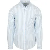 Gant Hemd Stripe Poplin Classic Blau