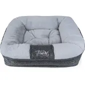 Rewer GmbH TrendPet LunaLounge Hundebett grau (80x70x18cm)