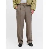JJXX Damen Jxlina Mary Loose Mw Pants TLR Noos Trousers, Brindle, 24W / 30L EU